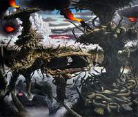 Fulvio Di Piazza, Scenari possibili, 2011, olio su tela, 170 x 200 cm